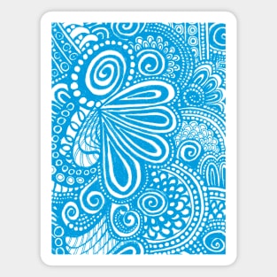 Sky Blue Chaos Magnet